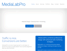 Tablet Screenshot of medialabpro.com